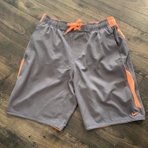 Nike Men's Grey Peach Swim Trucks